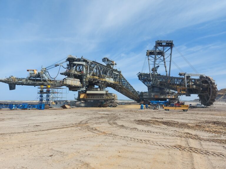 Geographieexkursion in den Tagebau Welzow